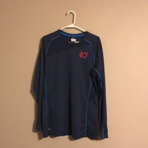 Kevin Durant Long Sleeve Performance Shirt